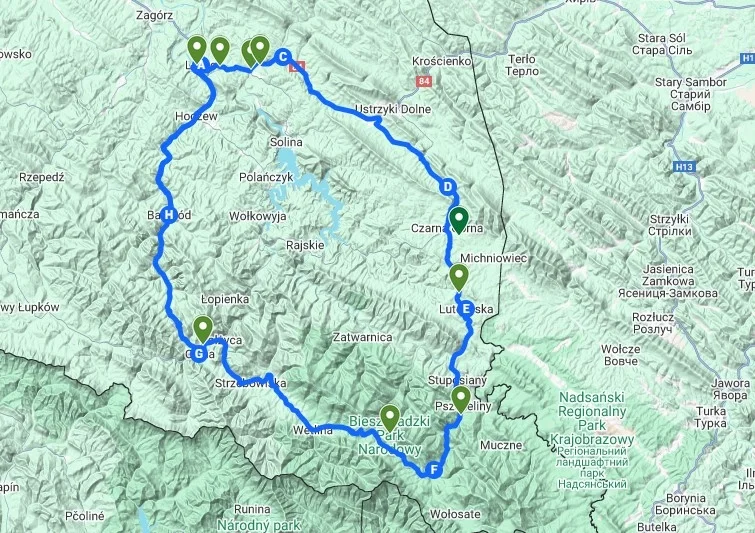 Wielka Pętla Bieszczadzka – trasa, atrakcje, porady 3