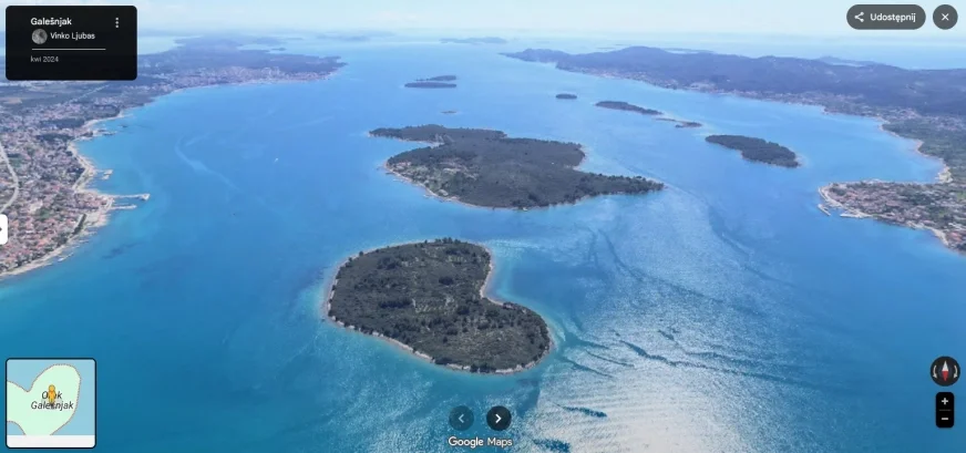 Galešnjak – chorwacka wyspa w kształcie serca 6