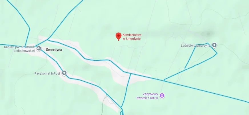 Kamieniołom w Smerdynie. Wielki Kanion Świętokrzyski 2