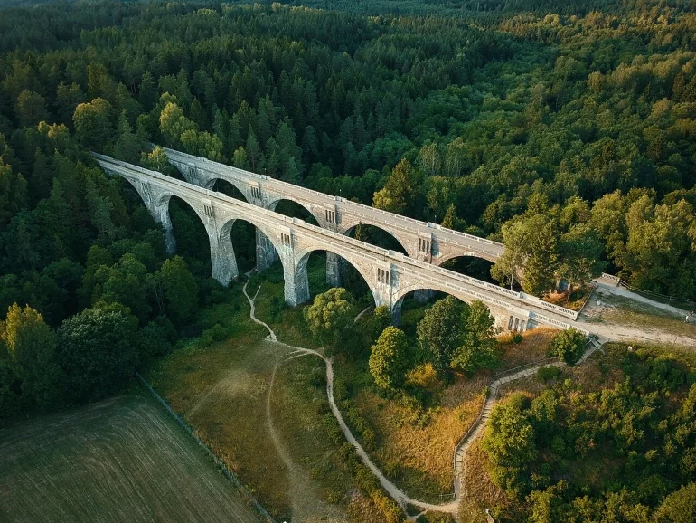  Mosty w Stańczykach. Obowiązkowa atrakcja na Mazurach  1