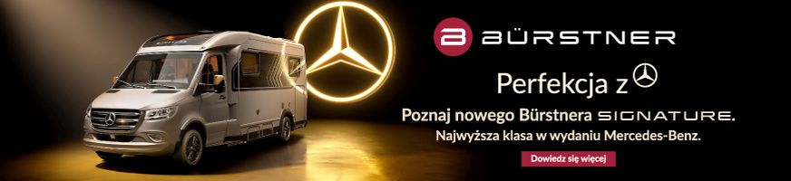 Bürstner Signature SMT 2027. Luksus na Mercedesie 6