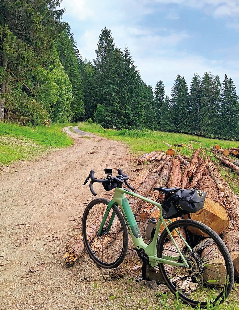 Słowackie szutry na elektrycznym gravelu 2
