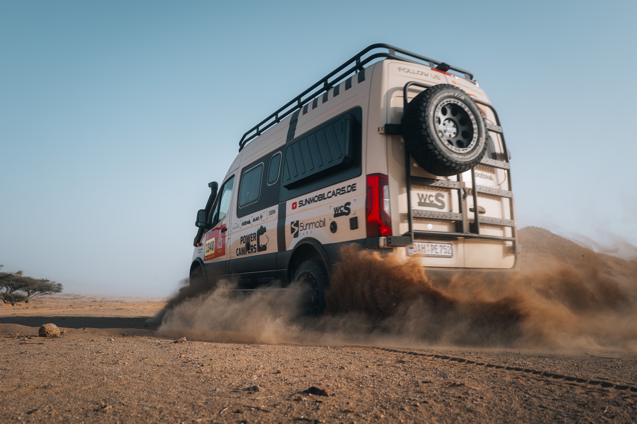 Kampervan WEINSBERG X-PEDITION na Dakar Classic 2026