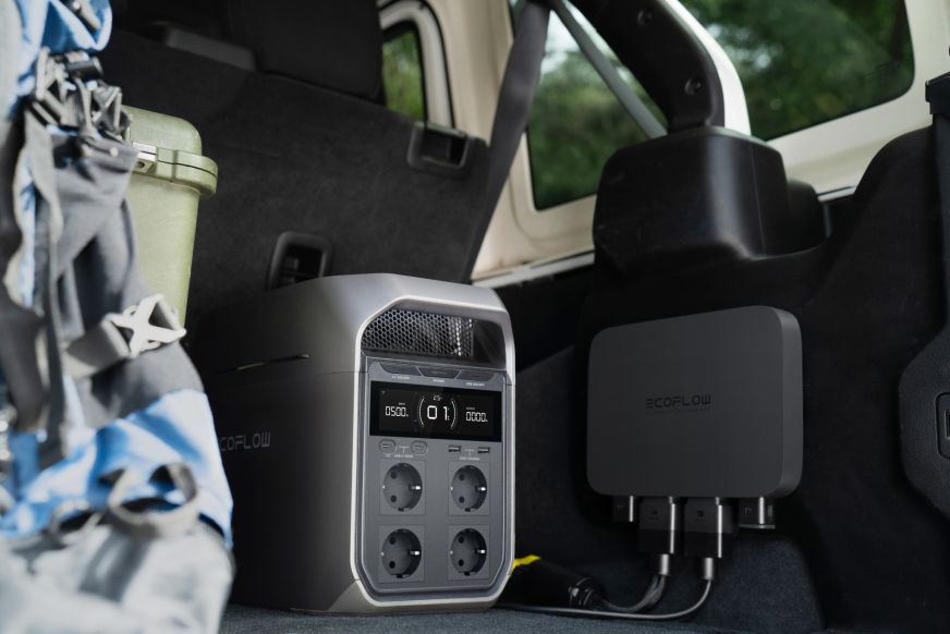 Zamień kilometry w energię z ładowarką Ecoflow do auta 2