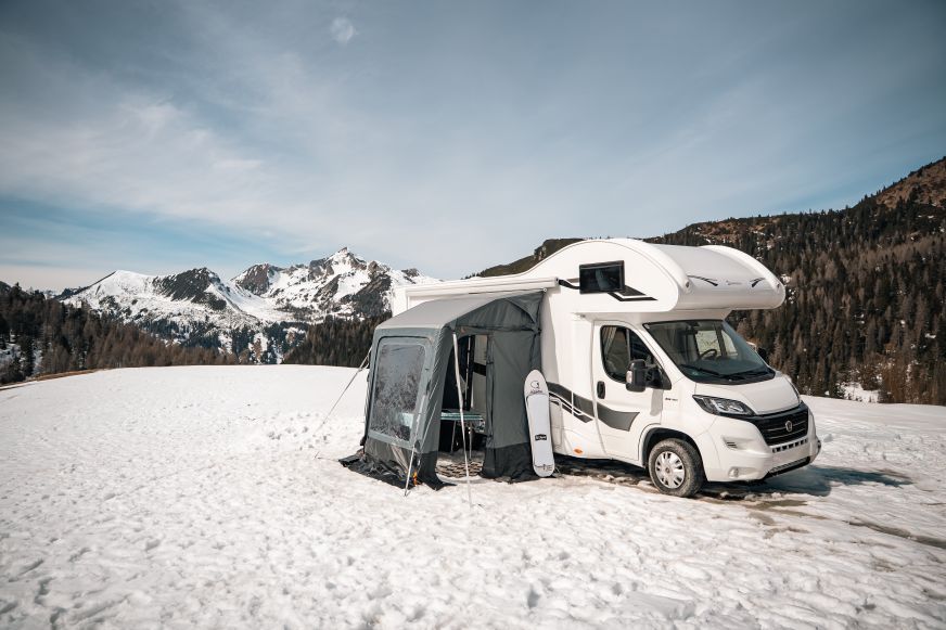 Caravaningowa śluza zimowa - przedsionek Dometic Winter AIR PVC 180 S/M 2