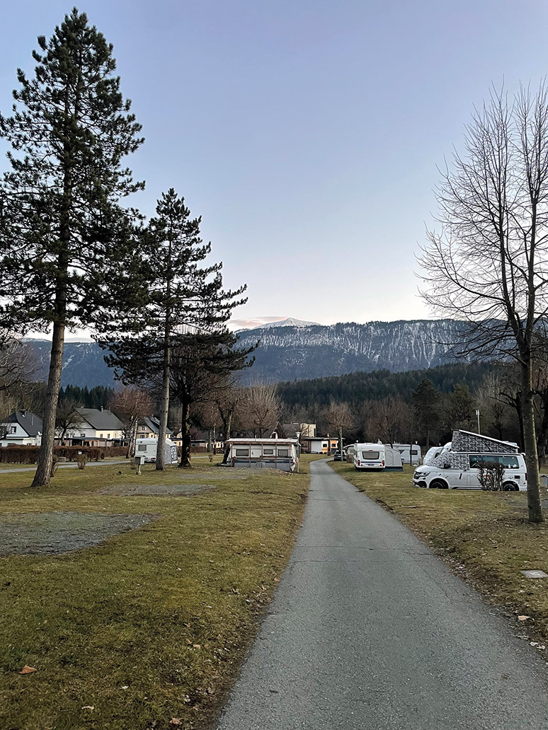 Austria zimą kamperem – śnieg pod kołami i nartami 19