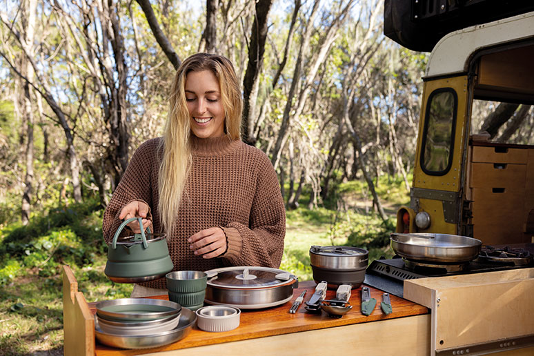 Komfortowe gotowanie w każdych warunkach. Kolekcja Detour Camp Kitchen 1