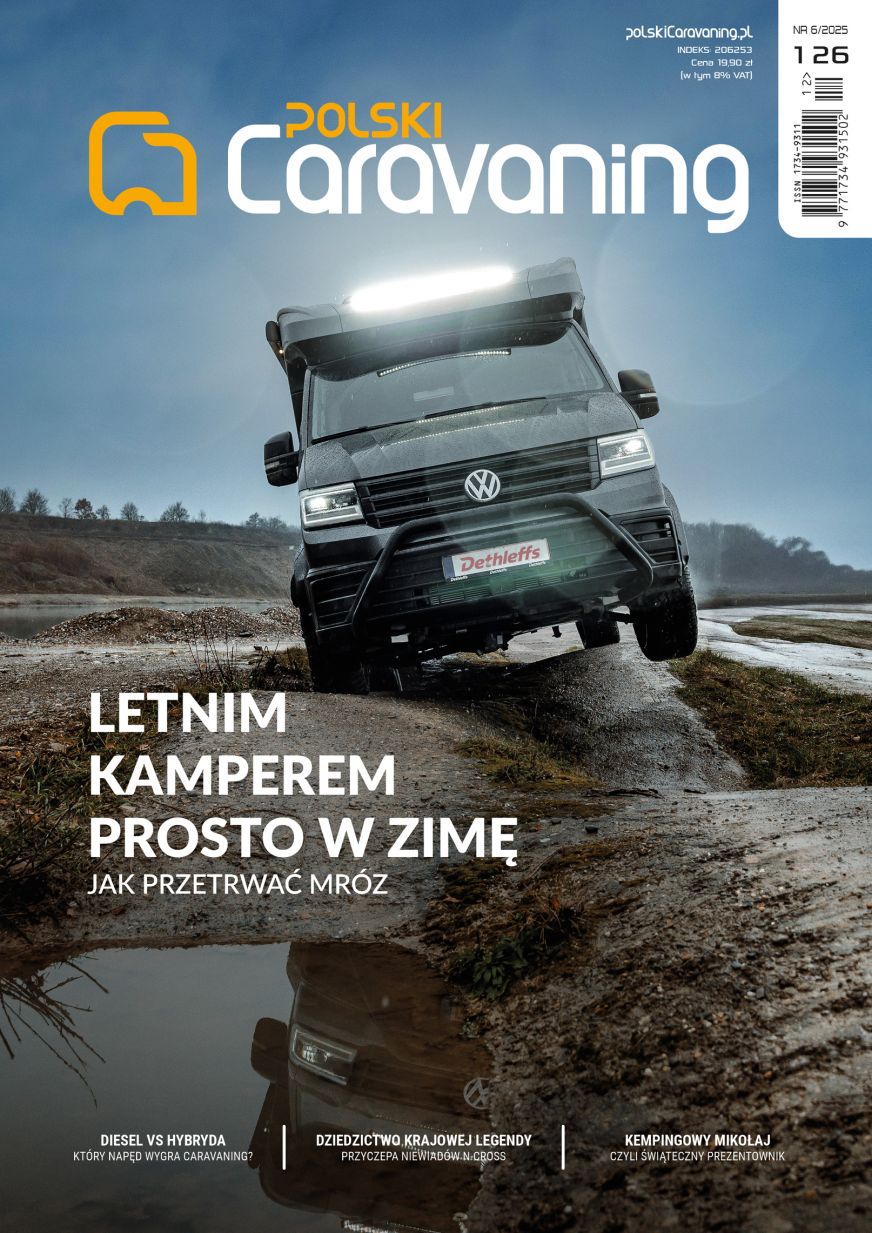 Magazyn Polski Caravaning nr 6 już w sprzedaży w naszym sklepie!  3