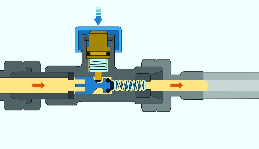 SBS – zabezpieczenie w przypadku pęknięcia węża gazowego 2