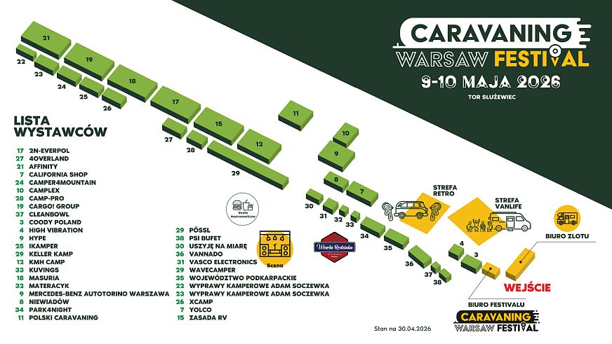 Warsaw Caravaning Festival 2026 – weekend dobrej energii 1
