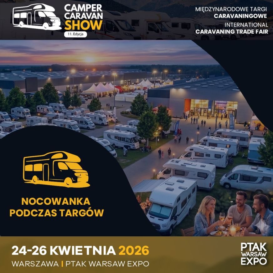 Nocowanka podczas Camper Caravan Show 2026 2