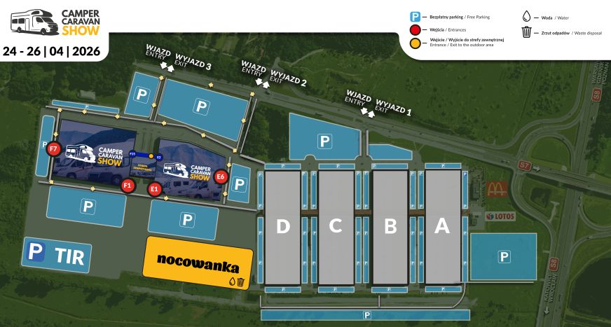 Nocowanka podczas Camper Caravan Show 2026 1