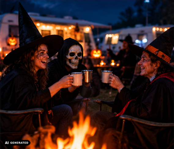Halloween 2026 na kempingu