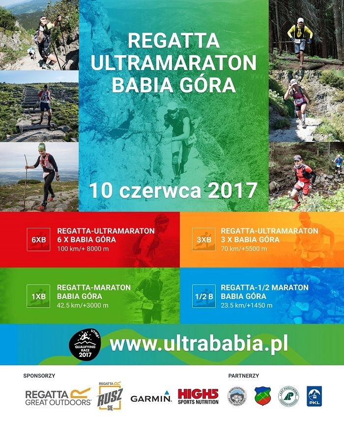 Regatta Ultramaraton Babia Góra - do końca marca niższe opłaty 1