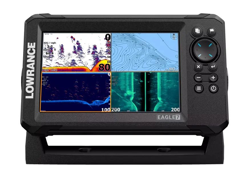 Lowrance Eagle + Eagleeye – echosonda z sonarem na żywo 2