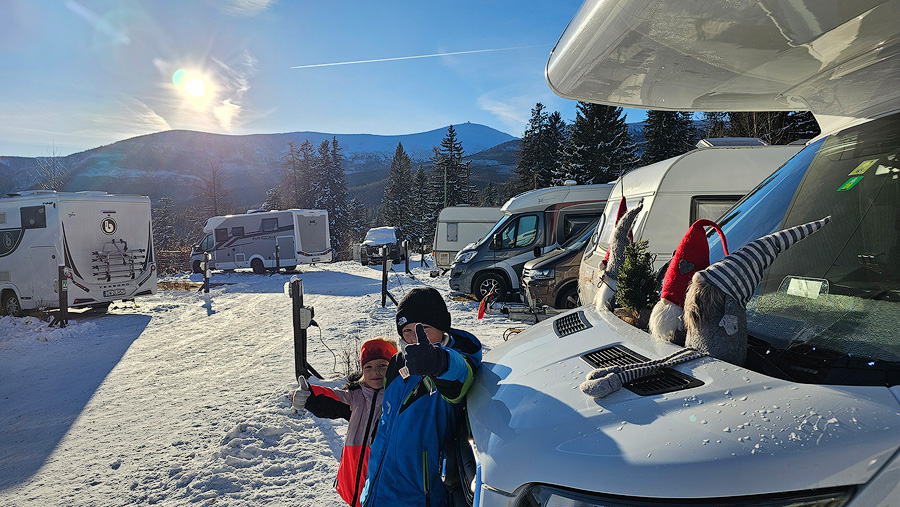 Całoroczne kamperparki w górach