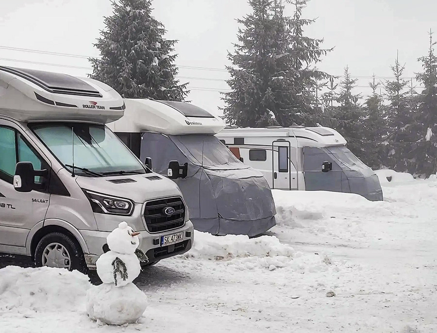 Całoroczne kamperparki w górach