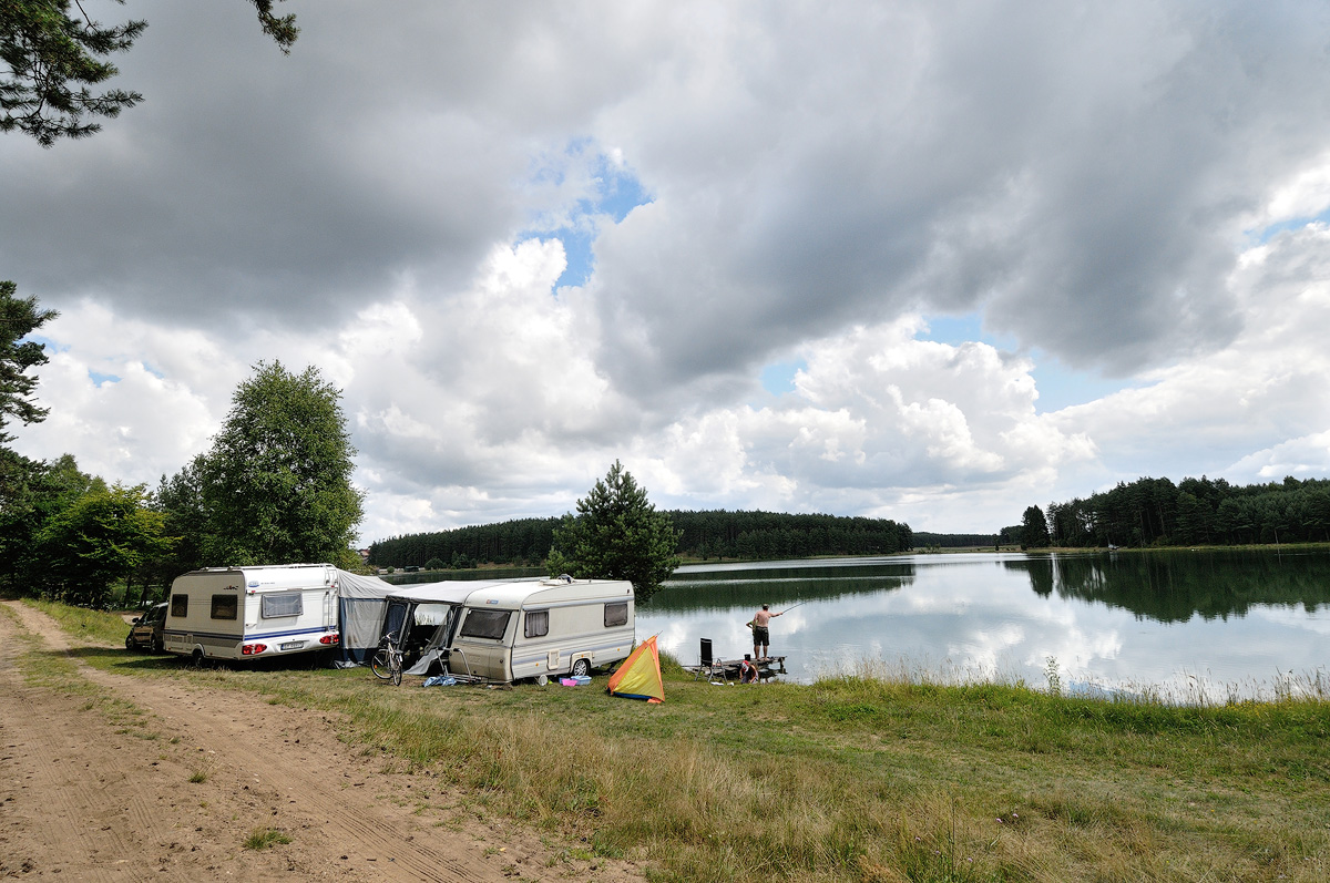 kempingi dla wędkarzy