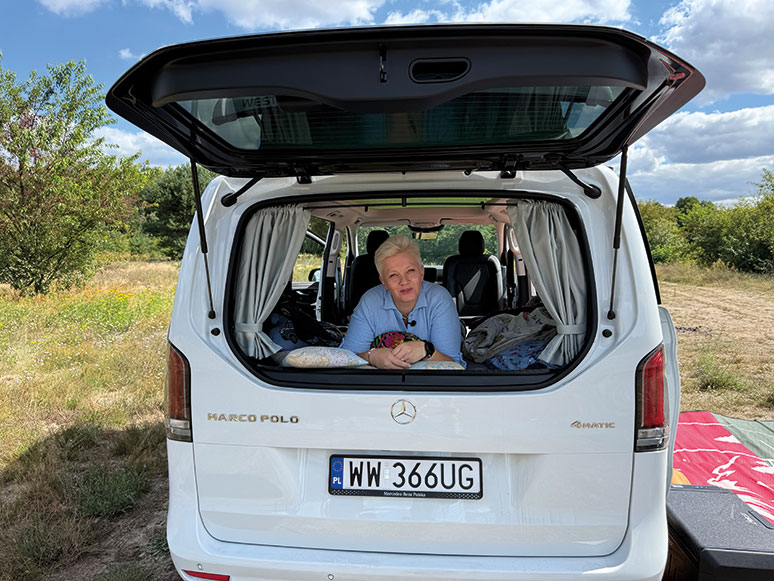 Nasz test - Mercedes-Benz Klasa V Marco Polo Horizon 5