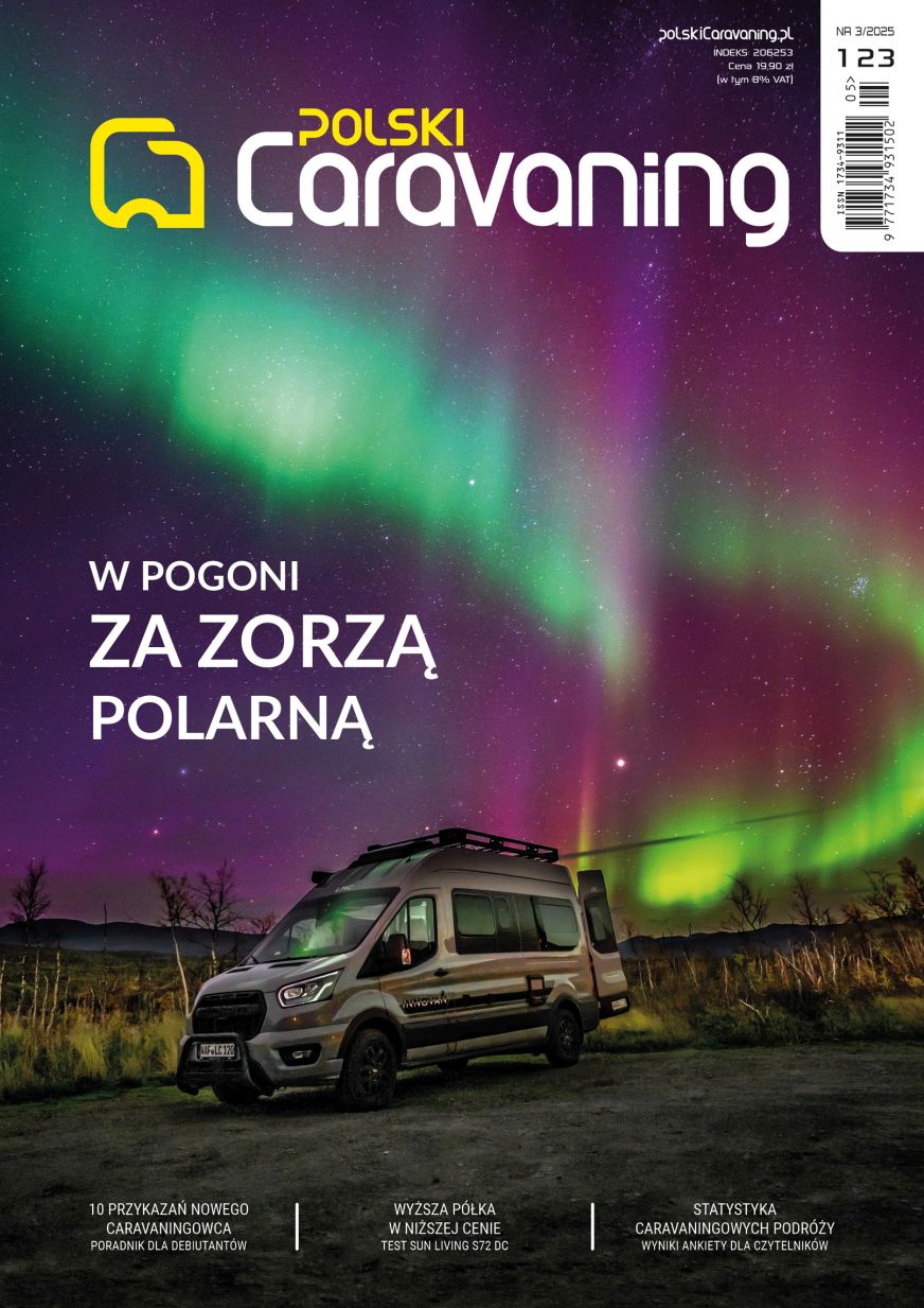W pogoni za zorzą. Polski Caravaning numer 3 już jest! 2