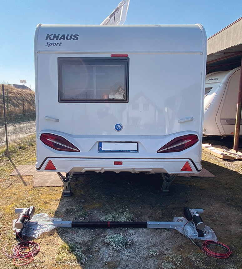 Obelink Prestige II – mover do przyczepy kempingowej 1
