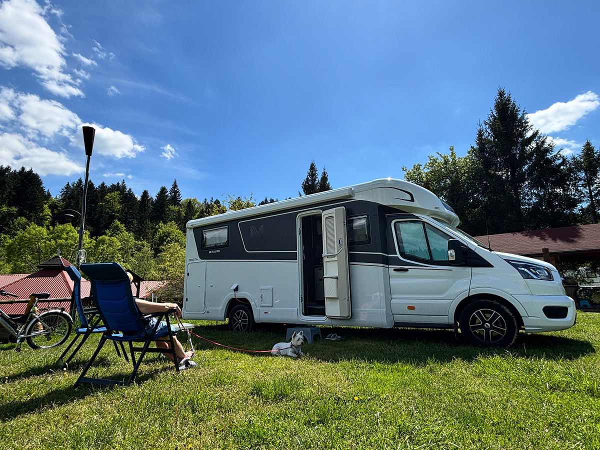 caravaning z psem