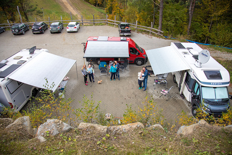 Całoroczne kamperparki w górach