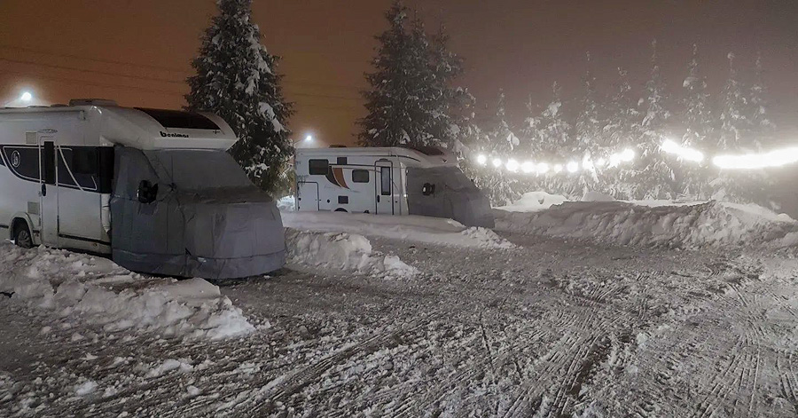 Całoroczne kamperparki w górach