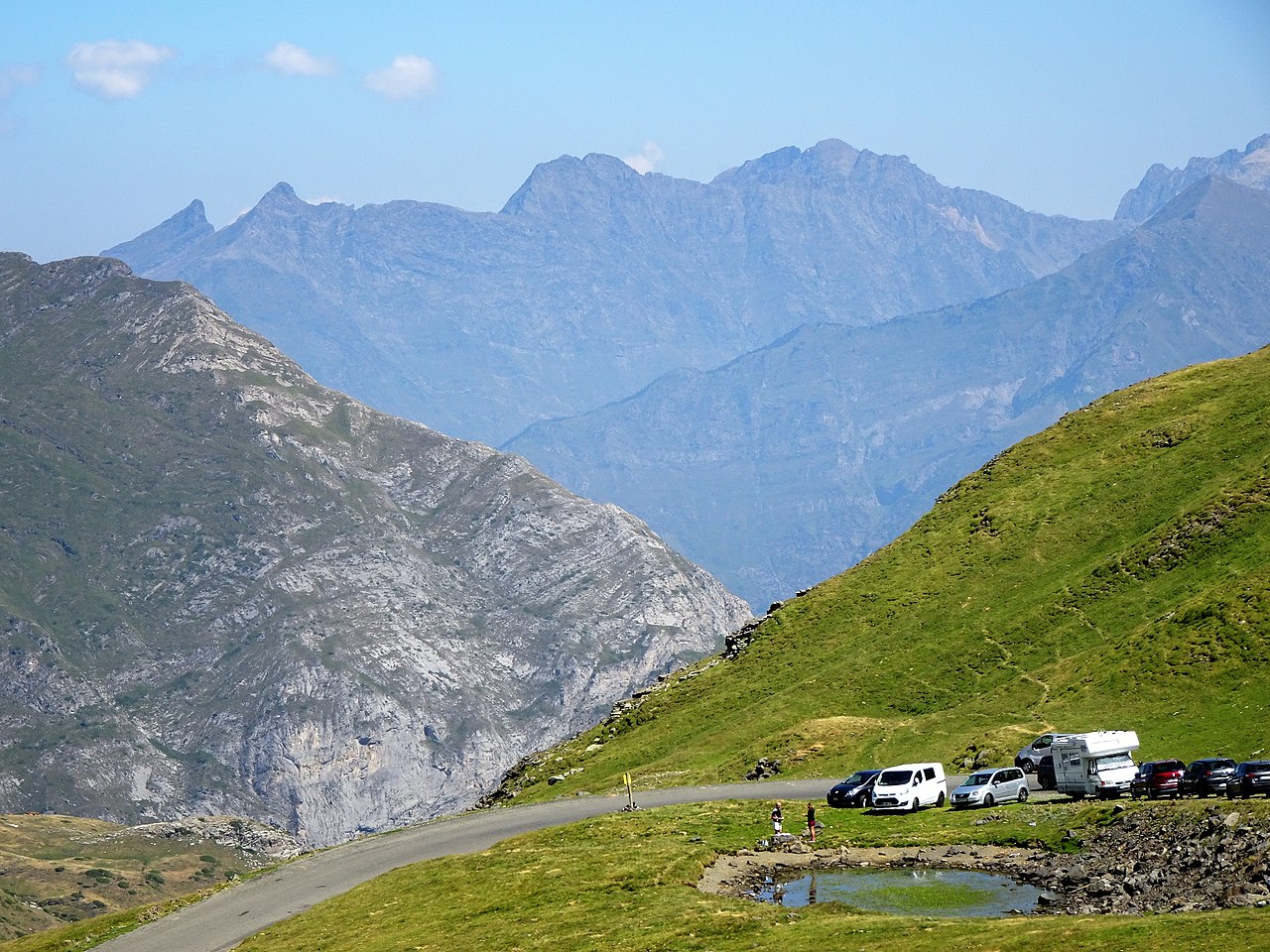Camping we Francji w Pirenejach 