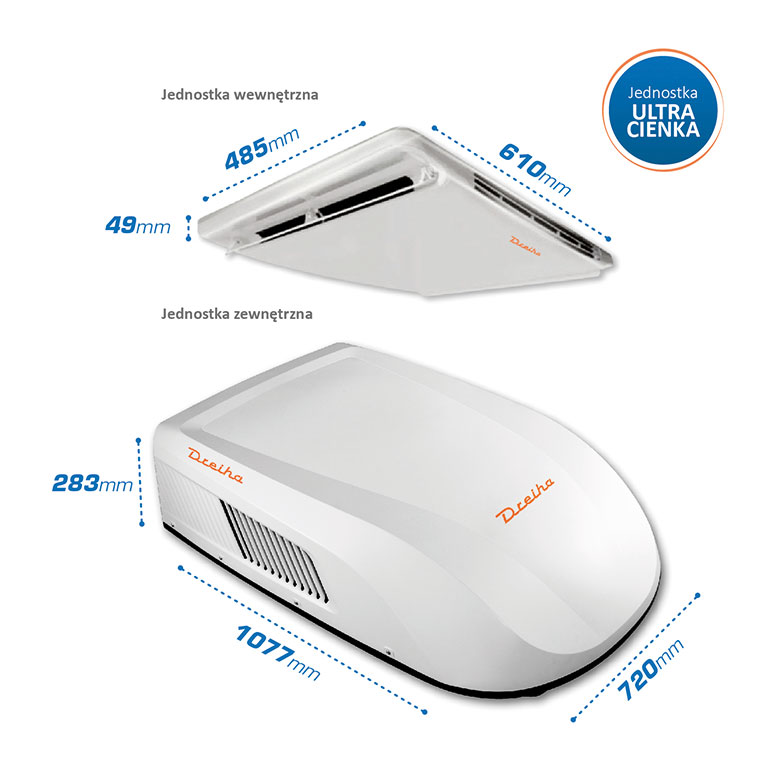 Dreiha Atmos 2.6/3.6 Nowa odsłona klimatyzacji do przyczep i kamperów 1